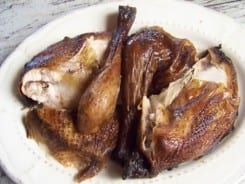 poulet fumé