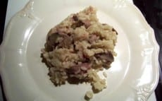 risotto aux foies de volaille