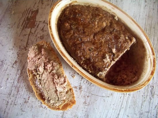 terrine de foies de volaille