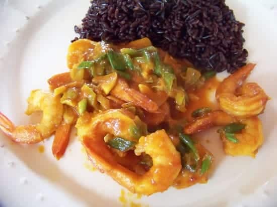 crevettes aigres-douces au tamarin