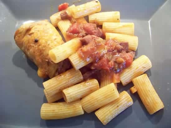 macaronade au poulet