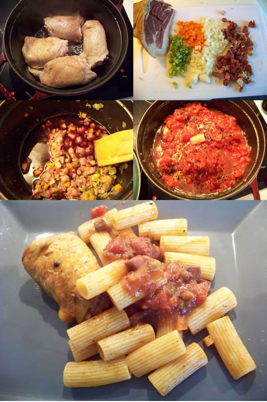 macaronade au poulet