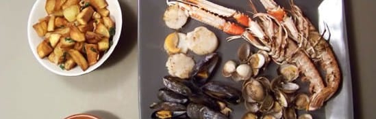 parillada de fruits de mer