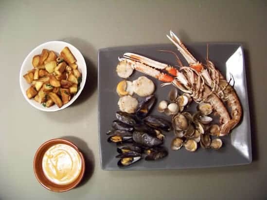 parillada de fruits de mer