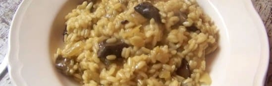 risotto aux cèpes