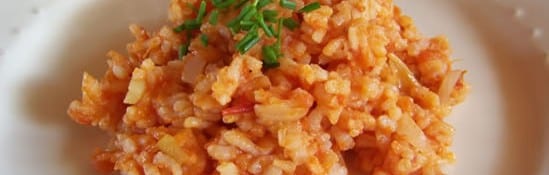 risotto à la tomate