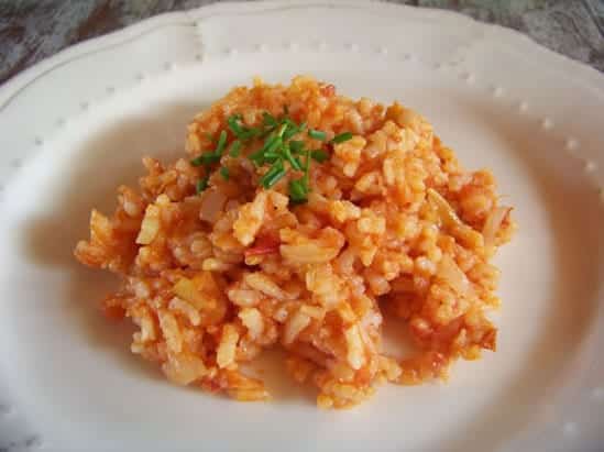 risotto à la tomate