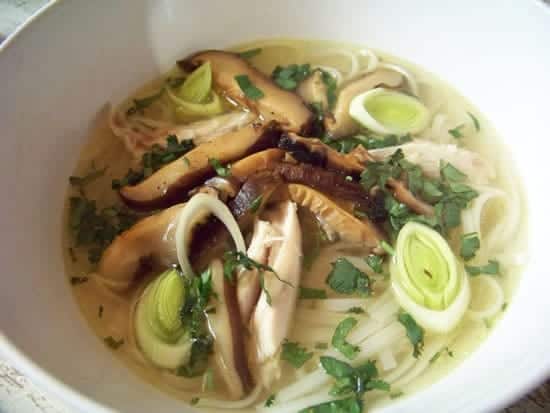 soupe de poule au gingembre