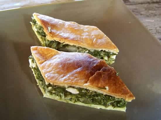 tourte aux épinards