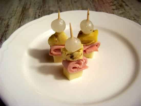 pincho Beaufort artichaut jambon