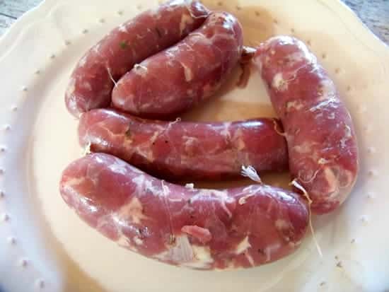 saucisses de canard