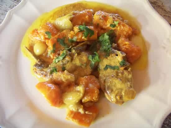 agneau au curcuma