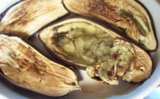 aubergines grillees