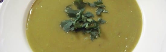 Soupe bissara aux pois cassés