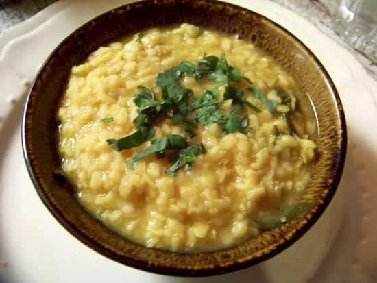 dal aux feuilles de curry