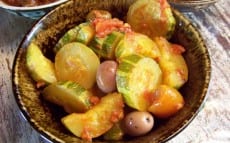 Salade de courgettes