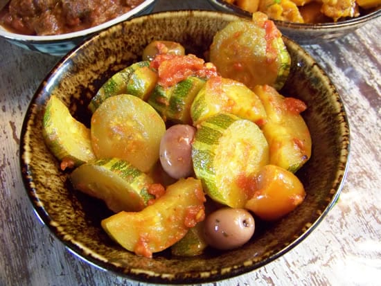 Salade de courgettes