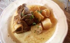 souris d'agneau aux navets