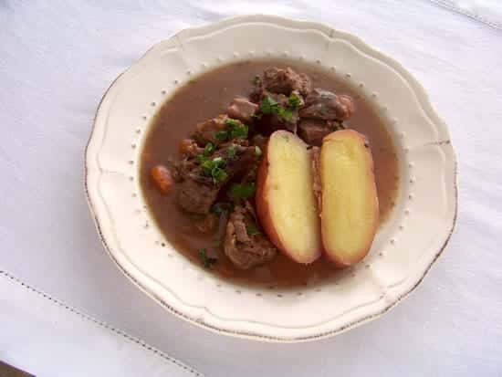 daube de boeuf au vin blanc