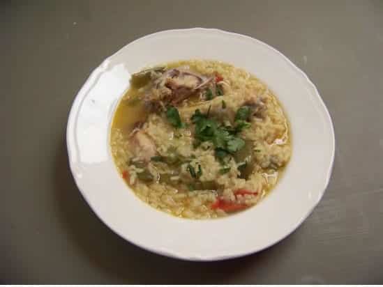 arroz en caldo