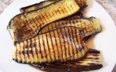 aubergines grillées
