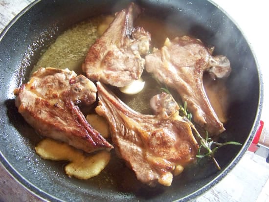 cotes d'agneau