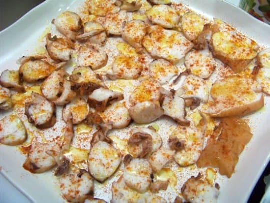 poulpe à la galicienne