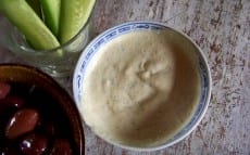 sauce au tofu pour crudités