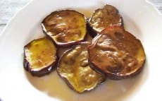 aubergines grillées au four