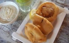 beignets d'aubergine