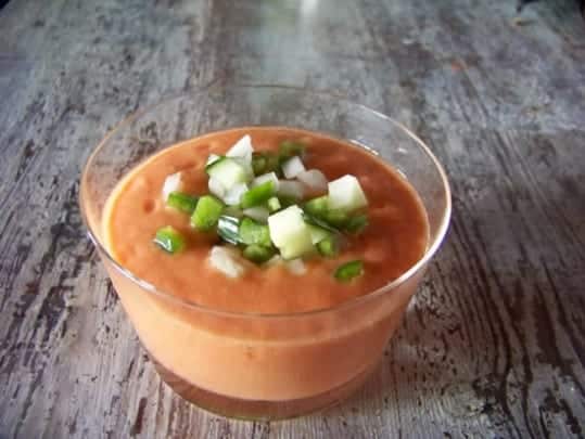 Gaspachovski, ou gaspacho à la vodka !