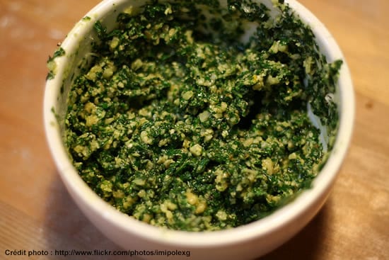 pesto à la roquette