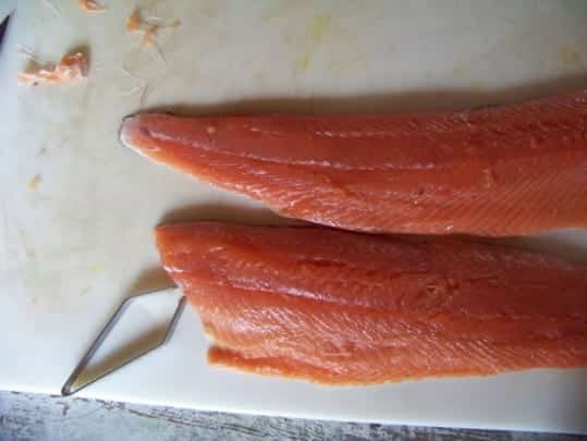 On désarête les filets