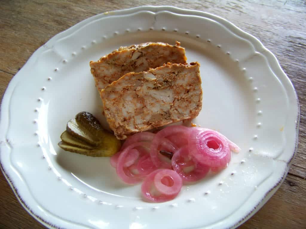 terrine de dinde aux foies de volaille