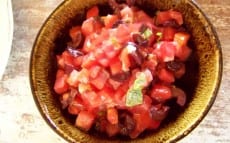 tartare de tomate