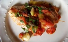 escalopes de dinde sauce aux tomates fraîches