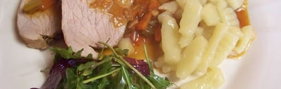 rôti de veau en sauce