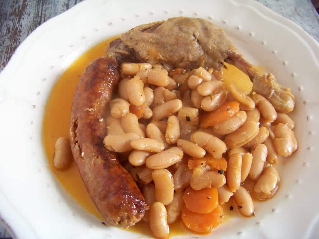 cassoulet au confit de canard