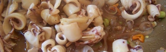 calmars sautés