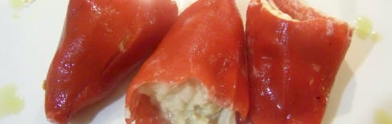 piments piquillos farcis au crabe