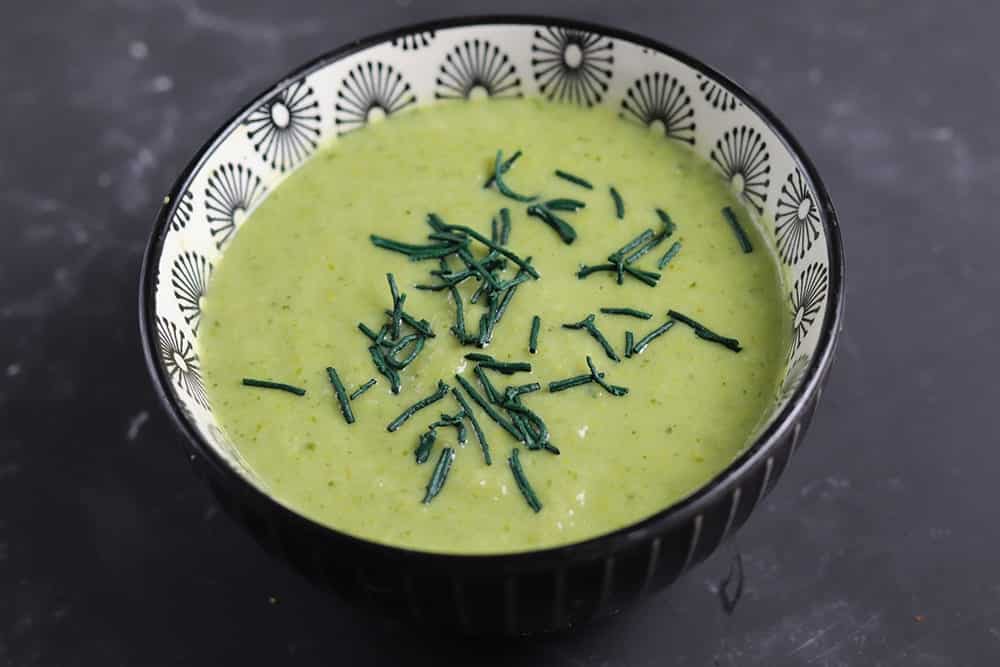 soupe de brocoli au moringa